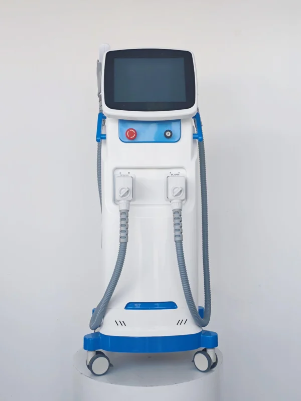 China Vertical IPL SHR OPT Nd Yag Laser 2 In 1 Multi-functional Beauty Device