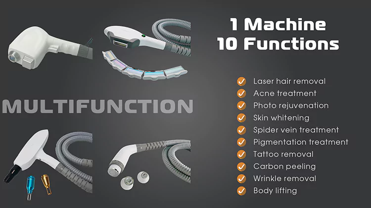 4 in 1 laser functions AH