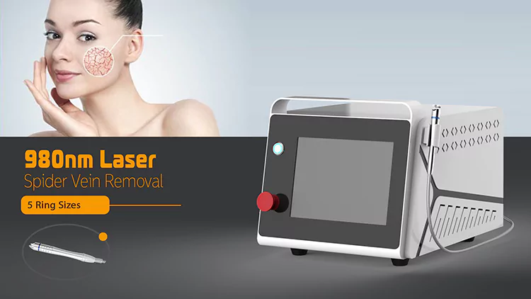 980 nm Diode Laser Vascular Removal Machine