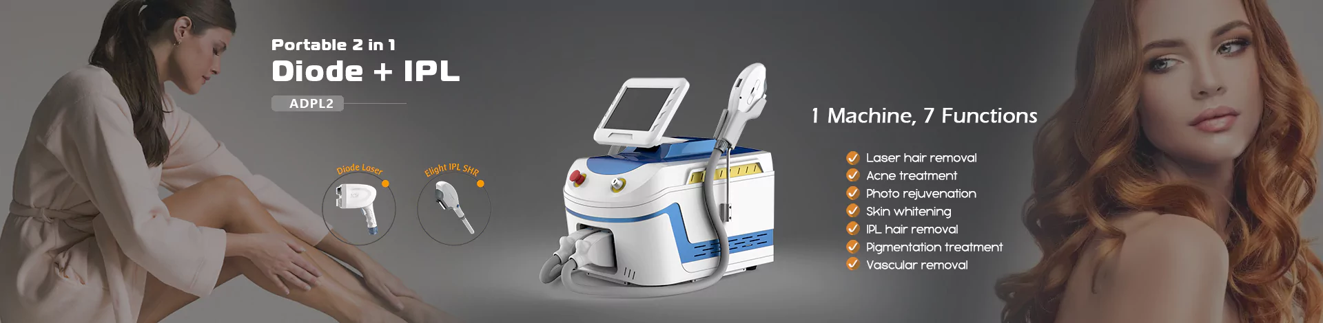 IPL SHR Diode Laser Multifunctional laser