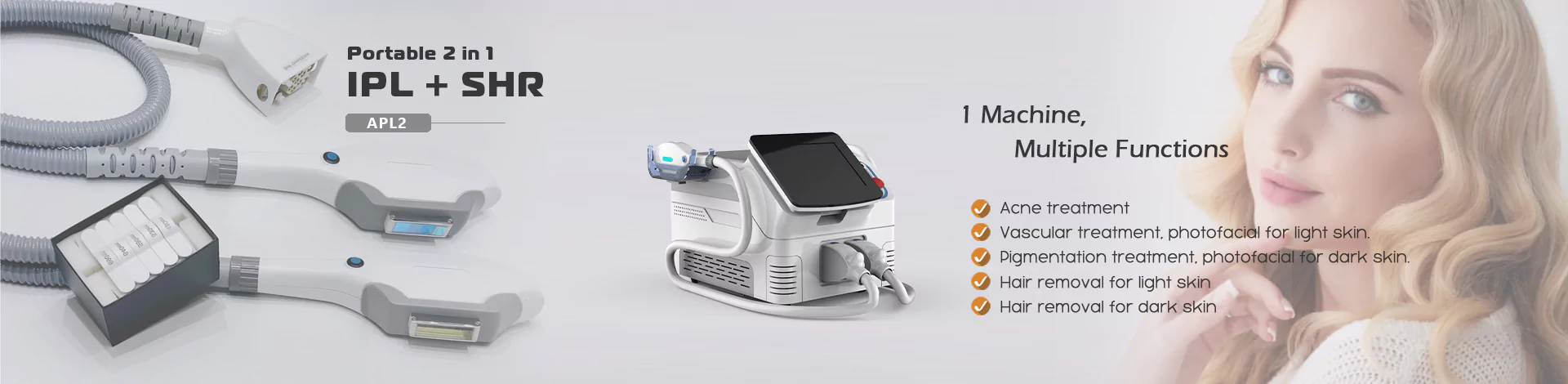 OPT SHR Hair Removal Machine
